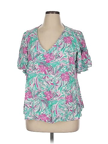 Emily Wonder Short Sleeve Blouse (view 1)