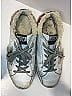 Golden Goose Stars White Shearling Lined Superstar Sneakers Size 8 - photo 12
