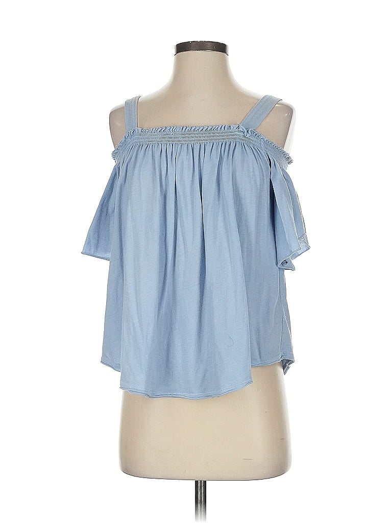 We the Free Blue Sleeveless Blouse Size XS - photo 1