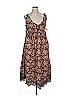 Sea New York 100% Cotton Paisley Brown Casual Dress Size XL - photo 1