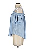 We the Free Blue Sleeveless Blouse Size XS - photo 5