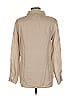 Jones & Co 100% Linen Tan Long Sleeve Button-Down Shirt Size L - photo 2