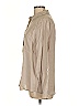 Jones & Co 100% Linen Tan Long Sleeve Button-Down Shirt Size L - photo 5