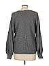 1.State Gray Pullover Sweater Size L - photo 2