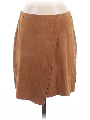 Chelsea28 Leather Skirt (view 1)