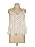 Wish Ivory Sleeveless Blouse Size M - photo 1