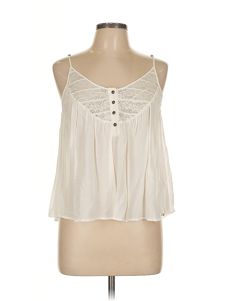 Wish Ivory Sleeveless Blouse Size M - photo 1