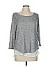 Soho JEANS NEW YORK & COMPANY Gray 3/4 Sleeve Top Size M - photo 1