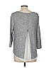 Soho JEANS NEW YORK & COMPANY Gray 3/4 Sleeve Top Size M - photo 2