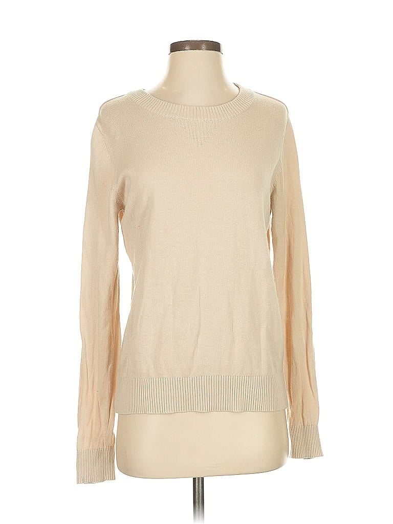 Pact 100% Cotton Tan Pullover Sweater Size 1 - photo 1