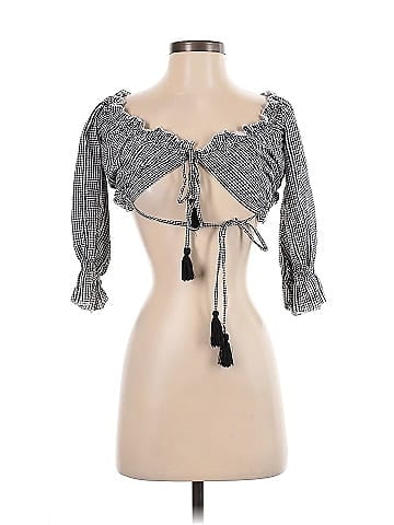 Majorelle 3/4 Sleeve Blouse (view 1)