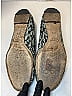 Chloé Houndstooth Gray Teal Scalloped Python Embossed Ballet Flats Size EU 37 1/2 - photo 8