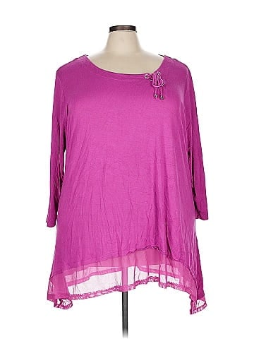 Masseys 3/4 Sleeve Top (view 1)