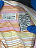 White Stag 100% Cotton Stripes Ivory Short Sleeve Blouse Size 18 - photo 7