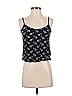 H&M Loves Coachella 100% Viscose Black Sleeveless Top Size 4 - photo 1