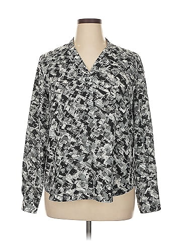 Jones Studio Long Sleeve Blouse (view 1)
