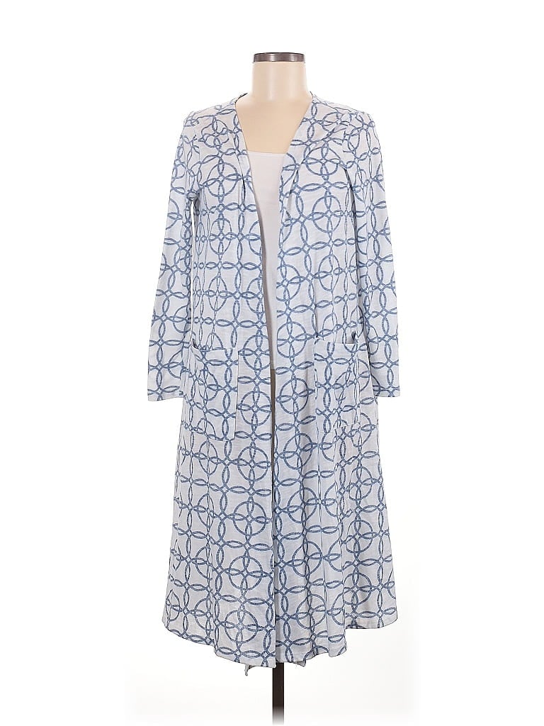 Pre-owned Lularoe Cardigan Sweater In Blue