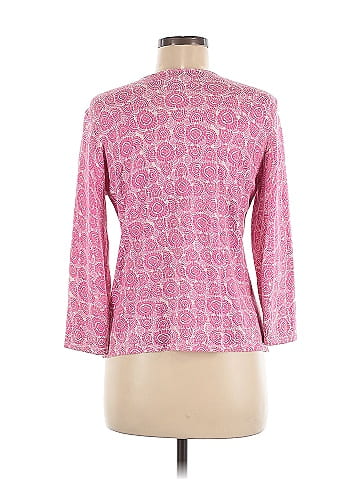 Carole Little 3/4 Sleeve Silk Top (view 2)