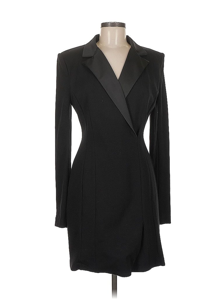 Bailey 44 Color Block Black Coat Size M - photo 1