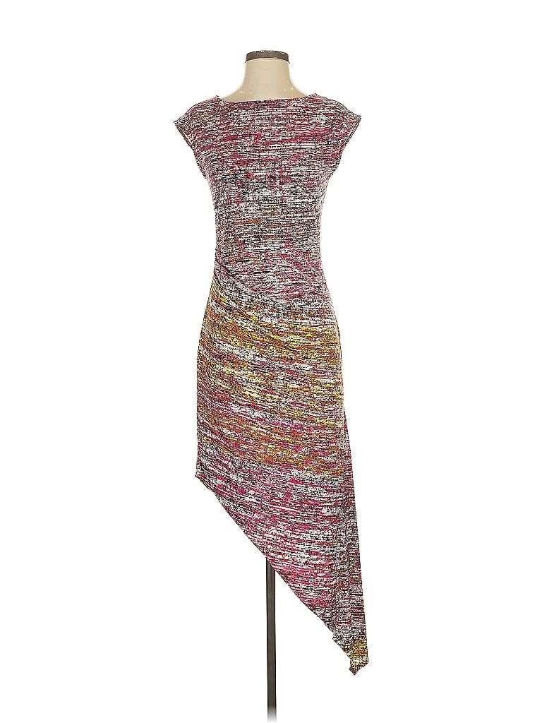 Pre-owned Bcbgmaxazria Cocktail Dress In Gray