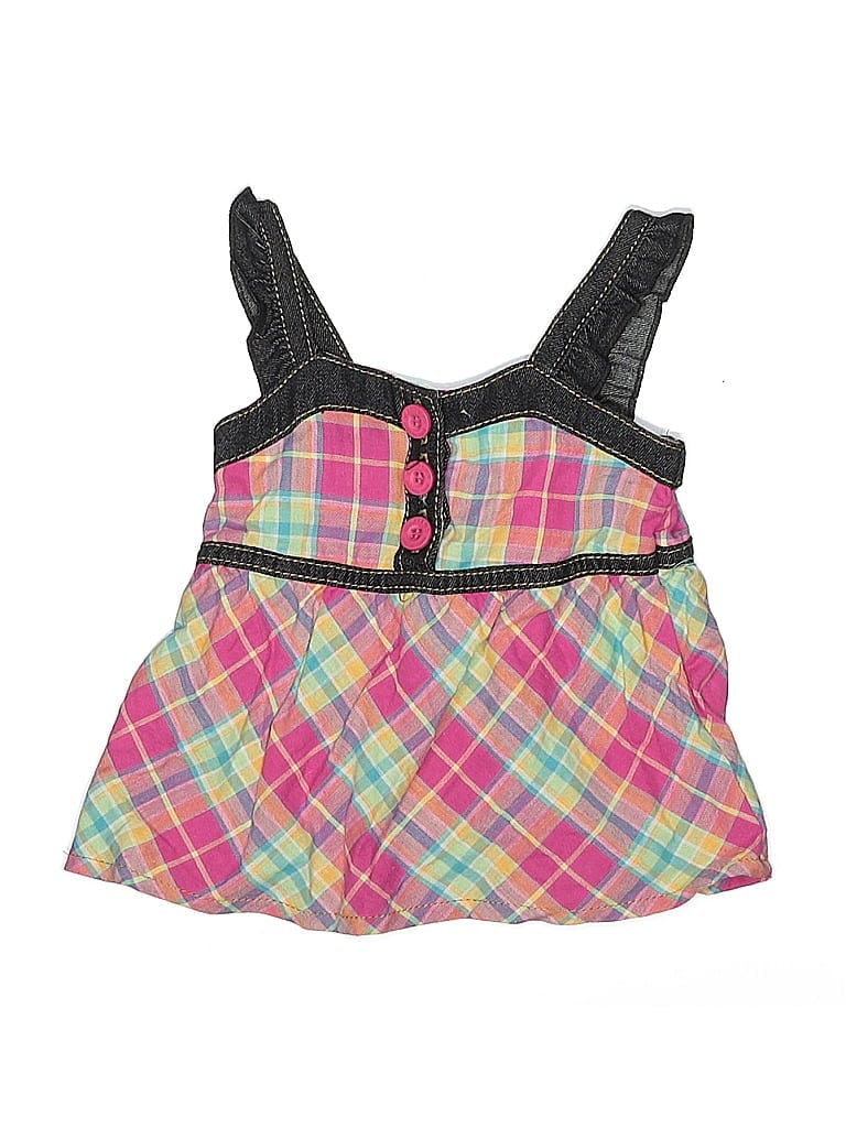 Carter's 100% Cotton Pink Sleeveless Blouse 12-18 MO / 18 MO - photo 1