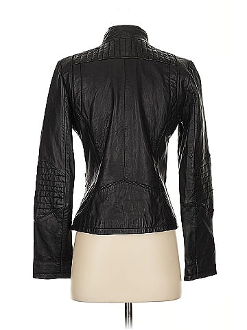 MICHAEL Michael Kors Leather Jacket (view 2)