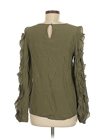 Les Petites... Collection Long Sleeve Silk Top (view 2)