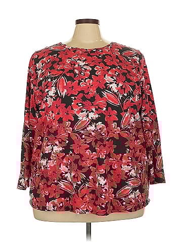 Roaman's 3/4 Sleeve Blouse (view 1)