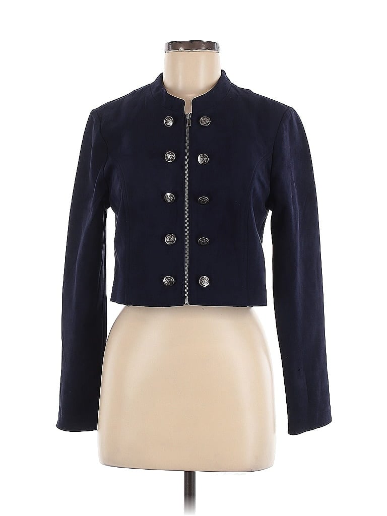 Jack by BB Dakota Solid Blue Jacket Size M - photo 1