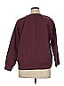 Terra & Sky Burgundy Sweatshirt Size 1X - photo 2