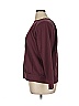 Terra & Sky Burgundy Sweatshirt Size 1X - photo 5