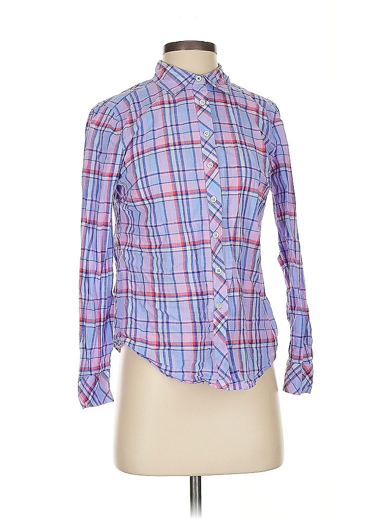 Click to view more detailed imagery on our partner's website Pre-owned Talbots Long Sleeve Button Down Shirt In Blue