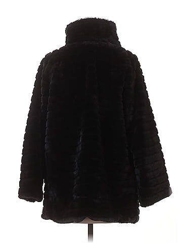 Carmen Carmen Marc Valvo Faux Fur Jacket (view 2)