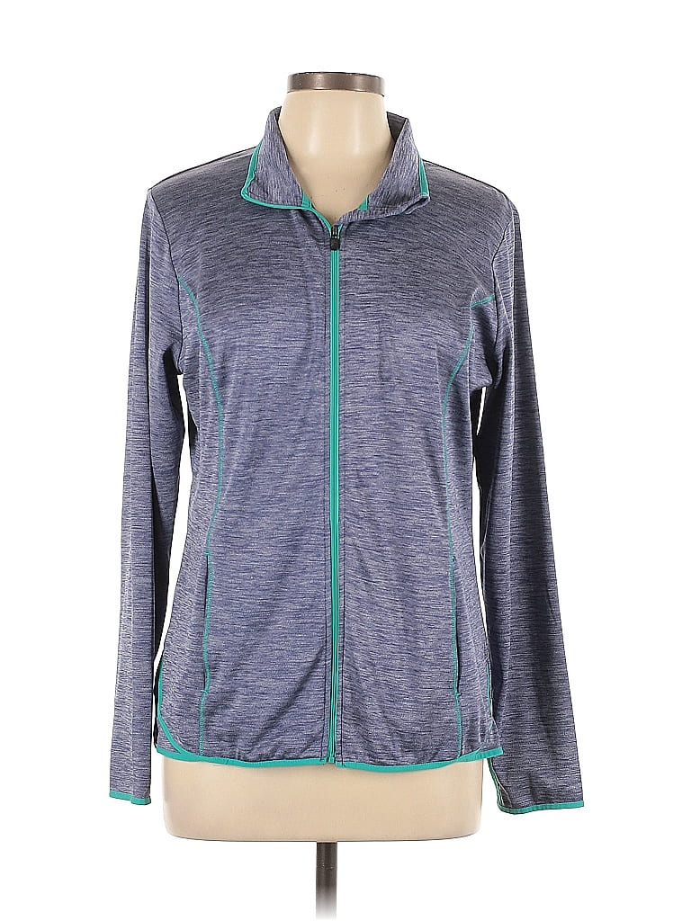 Danskin Now Gray Track Jacket Size L - photo 1