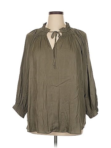 Carmen Carmen Marc Valvo 3/4 Sleeve Blouse (view 1)