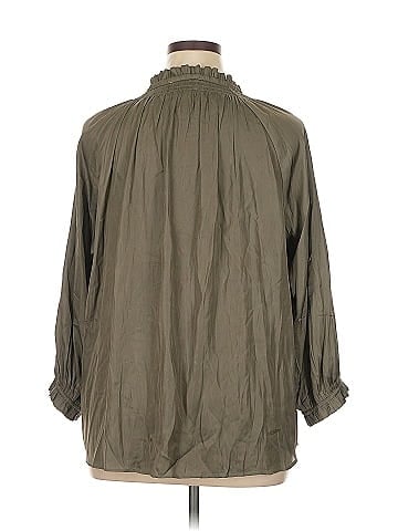 Carmen Carmen Marc Valvo 3/4 Sleeve Blouse (view 2)