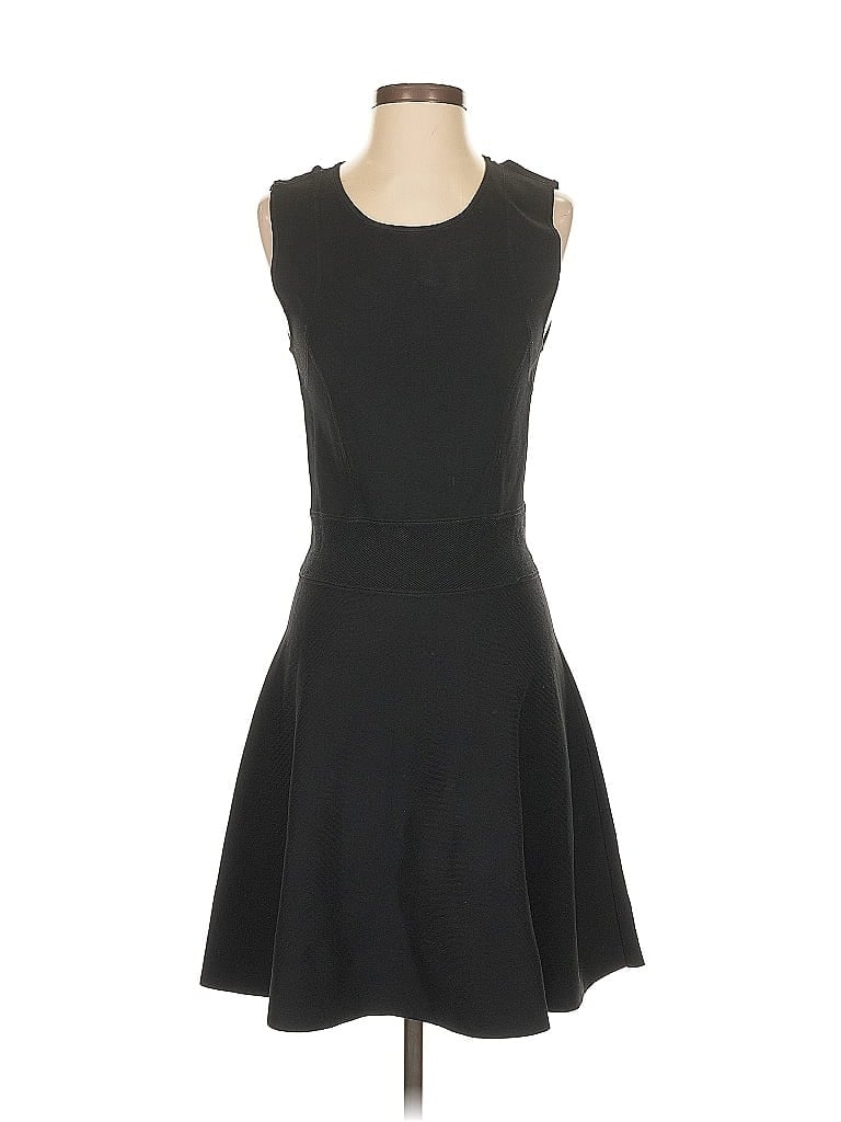 Pre-owned Theory Cocktail Dress In Black