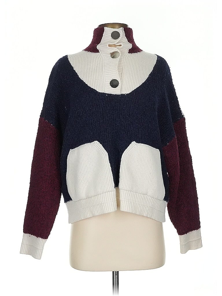 BA&SH Burgundy Pullover Sweater Size S - photo 1