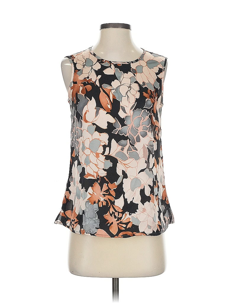 Kasper Gray Sleeveless Blouse Size XS - photo 1