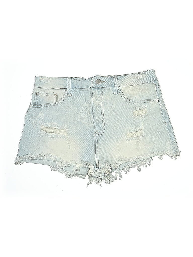 Click to view more detailed imagery on our partner's website Pre-owned Material Girl Denim Shorts In Blue
