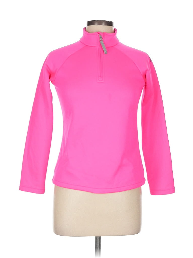 Spyder 100% Polyester Pink Pullover Sweater Size L - photo 1