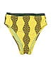 Fe Noel x Target Chevron-herringbone Yellow Swimsuit Bottoms Size S - photo 1