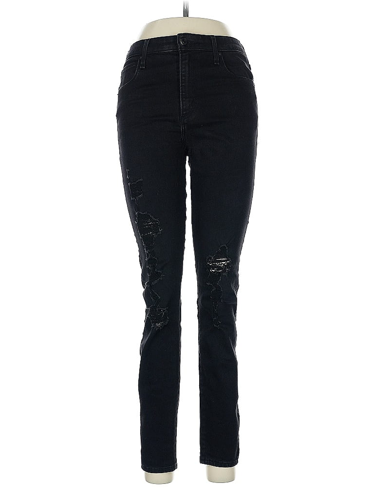 Pre-owned Abercrombie & Fitch Jeans In Black