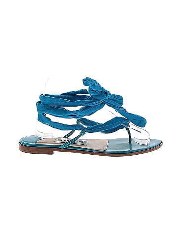 Jimmy Choo Flat Lace-Up Sandals (view 1)