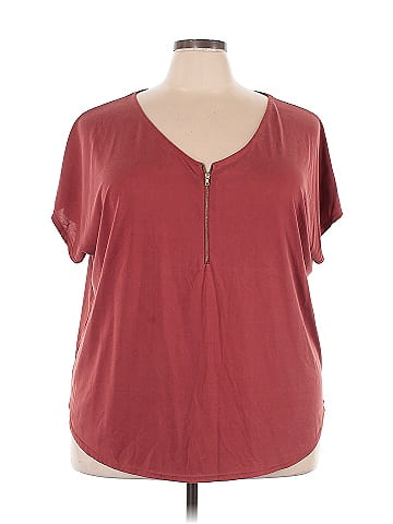 Green Envelope Short Sleeve Top (view 1)