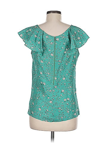 Fei Short Sleeve Silk Top (view 2)