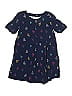 Jumping Beans 100% Rayon Hearts Blue Dress Size 5 (big kids) - photo 1