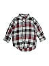 Bass Pro Shops Checkered-gingham Burgundy Long Sleeve Button-Down Shirt Size X-Small  (big kids) - photo 1