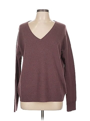 White + Warren Cashmere Pullover Sweater (view 1)