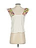 Tiny 100% Cotton Ivory Sleeveless Blouse Size S - photo 2